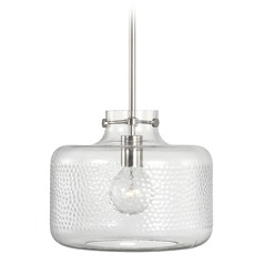 Brighton 11.50-Inch Polished Nickel Pendant by HomePlace by Capital Lighting
