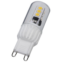3.5W G9 Base 3000K 120V Clear Mini LED Light Bulb by Satco Lighting
