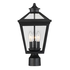 Ellijay Black Post Light by Savoy House