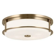 Brit Champagne Bronze Flush Mount Light by Kichler Lighting