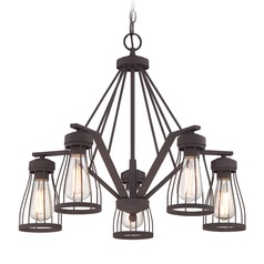 Designers Fountain Brooklyn Bronze Chandelier