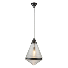 Willard 13.50-Inch Pendant in Urban Bronze by Alora Lighting