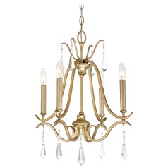 Laurel Estate Brio Gold Crystal Chandelier by Minka Lavery