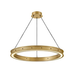 Fredrick Ramond Althea Lacquered Brass LED Chandelier