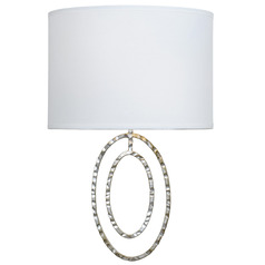 Crystorama Lighting Layla Antique Silver Sconce