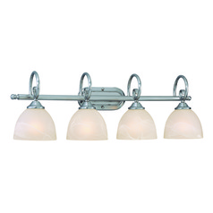 Raleigh 31-Inch Satin Nickel Bath Light by Craftmade Lighting