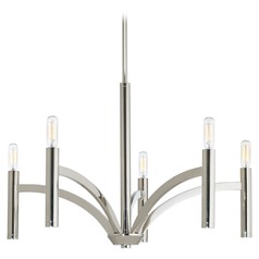 Draper Bathroom Light in Polished Nickel by Progress Lighting