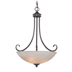 Raleigh 20.25-Inch Old Bronze Pendant by Craftmade Lighting