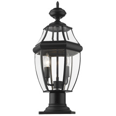 Westover Black Post Light by Z-Lite