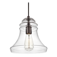 Doyle Pendant in Oil Rubbed Bronze by Visual Comfort Studio