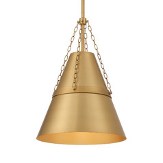 Springfield Pendant in Legacy Brass by Minka Lavery