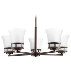 Cascadia Chandelier in Bronze by Progress Lighting