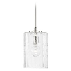 Emerson 7-Inch Polished Nickel Pendant by HomePlace by Capital Lighting