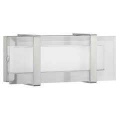 Miter LED Brushed Nickel Sconce by Progress Lighting