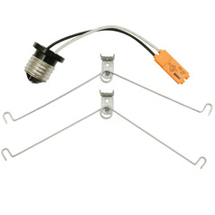 Afx Lighting Edge Round Polished Chrome Ceiling Lighting Accessory