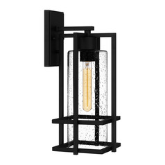 Damien Outdoor Wall Light in Earth Black by Quoizel Lighting