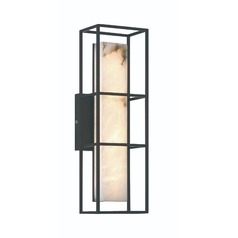 Blakley 16-Inch LED Outdoor Wall Light in Black by Eurofase