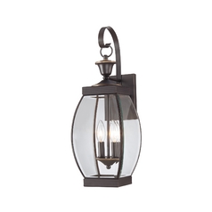 Oasis Outdoor Wall Light in Medici Bronze by Quoizel Lighting