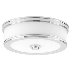 Bezel LED Polished Chrome LED Flush Mount 3000K 659LM by Progress Lighting