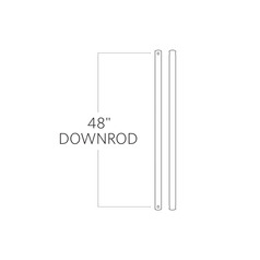 Visual Comfort Fan Collection Universal Downrod Koa Fan Downrod