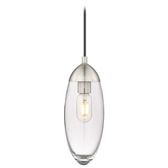 Arden Brushed Nickel Mini Pendant by Z-Lite