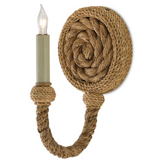 Currey and Company Bunny Williams Natural Sconce