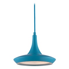 Fantom Blue LED Pendant by Nuvo Lighting