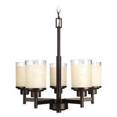 Alexa Antique Bronze Chandelier by Progress Lighting