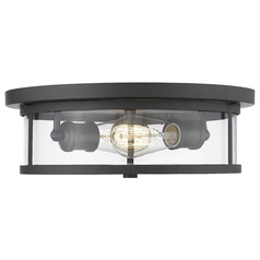 Savannah Bronze Flush Mount by Z-Lite