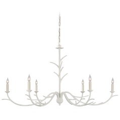 Julie Neill Iberia Chandelier in Plaster White by Visual Comfort Signature