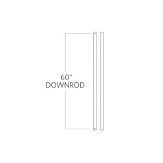 Visual Comfort Fan Collection Universal Downrod Koa Fan Downrod