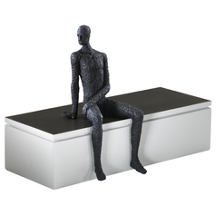 Posing Man Old World Sculpture by Cyan Design