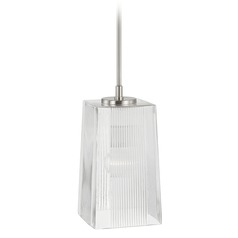 Lexi 7.25-Inch Brushed Nickel Pendant by HomePlace by Capital Lighting