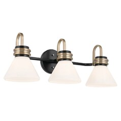 Farum Black Bathroom Light by Kichler Lighting