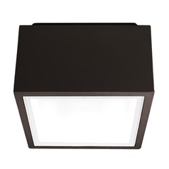 Bloc 5.50-Inch LED Outdoor Flush Mount in Bronze by Modern Forms