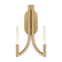 Olette 2-Light LED Wall Sconce in Gold by Eurofase Lighting