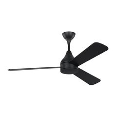 Streaming Smart 52-Inch LED Fan in Black by Visual Comfort & Co Fans