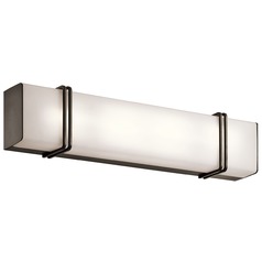 Impello 24.25-Inch Olde Bronze LED Vanity Light by Kichler Lighting