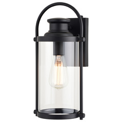 Vaxcel Lighting Winfield Matte Black Outdoor Wall Light