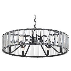 Odeon Black Chandelier by Maxim Lighting