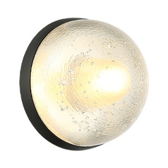 Misty Matte Black LED Sconce by Matteo Lighting