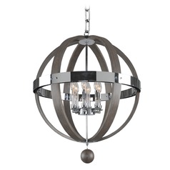 Sharlow Chrome Pendant by Kalco Lighting