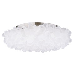 Fluffy 22-Inch LED Flush Mount in Brushed Nickel by Modern Forms
