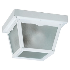 White Flush Mount by Quorum Lighting