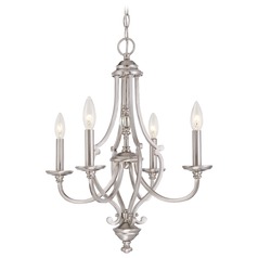 Savannah Row Brushed Nickel Chandelier by Minka Lavery
