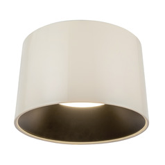 Kuzco Lighting Etta Pearl White LED Flushmount Light