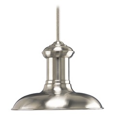 12-Inch LED Barn Light in Brushed Nickel by Progress Lighting