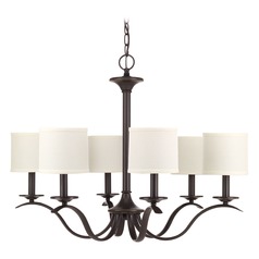 Inspire Antique Bronze Chandelier by Progress Lighting