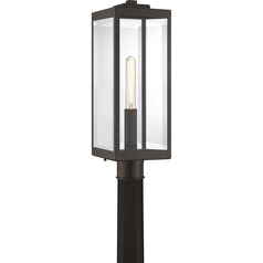 Westover Western Bronze Post Light by Quoizel Lighting