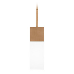 Kelly Wearstler Kulma 15-Inch LED Outdoor Light in Copper by Visual Comfort Modern